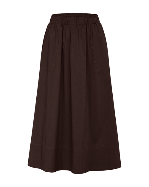 Vilma Skirt Dark Brown