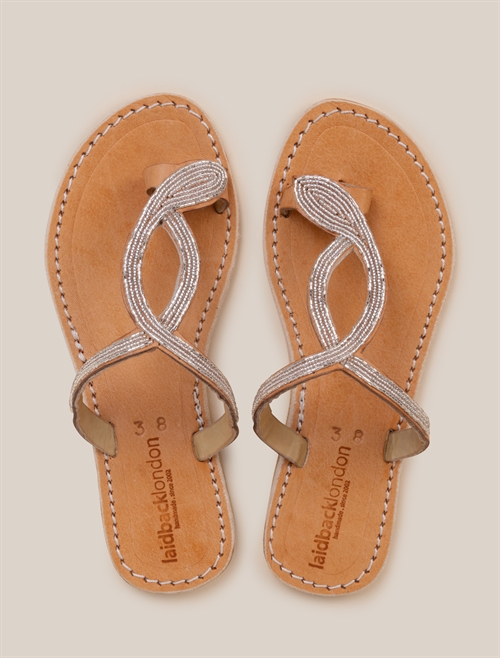 Yoka Silver Sandal