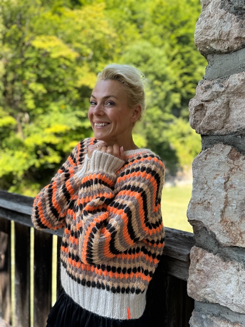 Solstrejf Strik Taupe