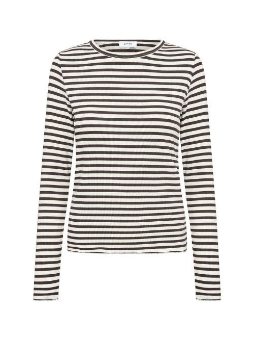 Ika 11 Brun Strib LangærmetT-Shirt