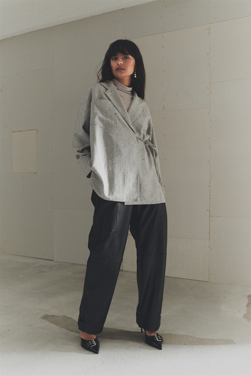 Jobi Skjorte Jakke Grå Melange