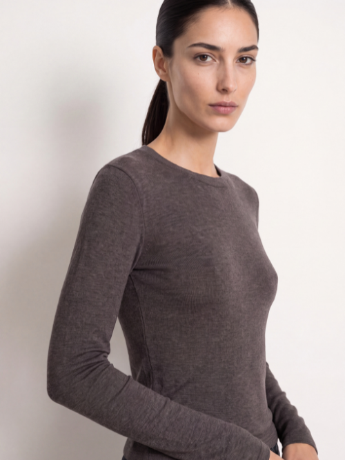 Josephine 1 Mørkebrun T-Shirt