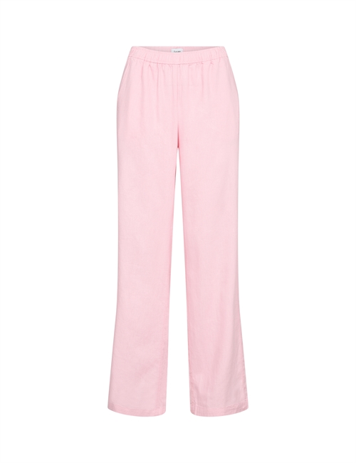 Naja 7 Hør Pants Light Pink