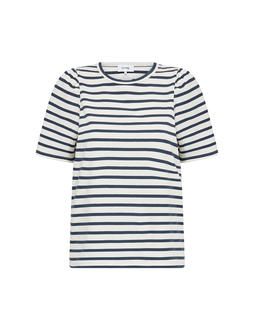 Neddie 1 Navy Stribet T-Shirt