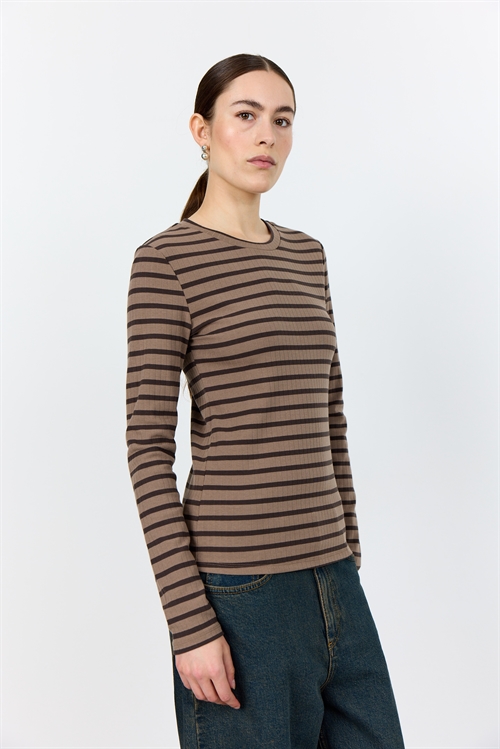 Neddie 2 Coffee/Brown Stripe 