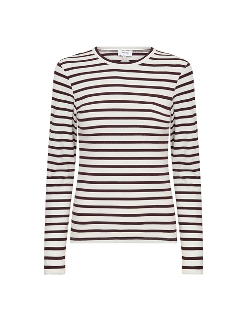 Neddie 2 White/ Fudge Stripe 