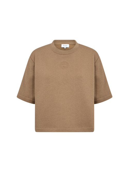 Nuka 28 Kortærmet Lys Brun Sweat T-Shirt