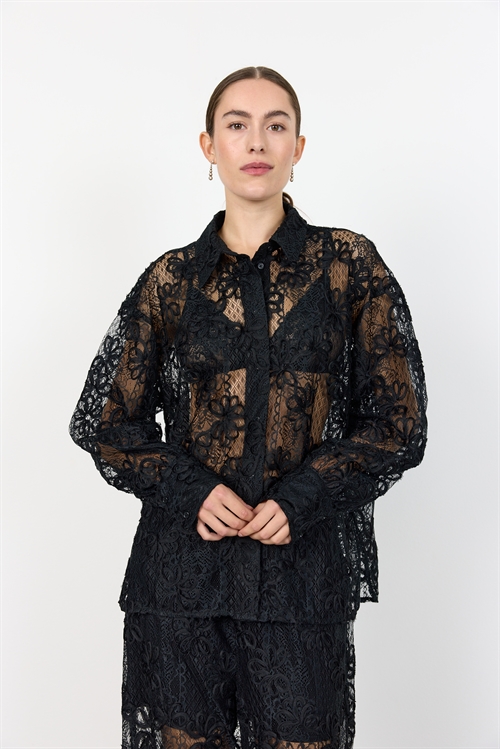 Olera 1 Sort Skjorte