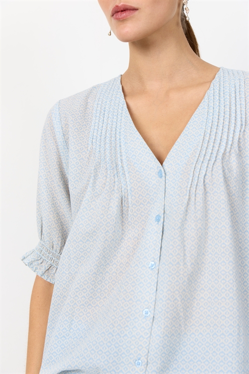 Palma Bluse Lyseblå