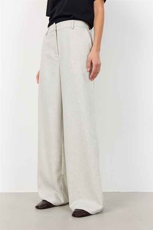 Porter Bukser Lysegrå Meleret