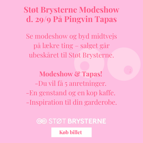 Modeshow Støt Brysterne 29/9