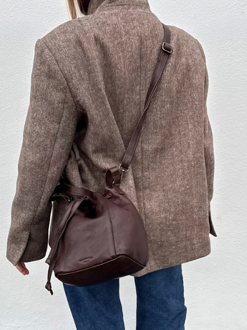 Olive Urben Brown Leather Bag
