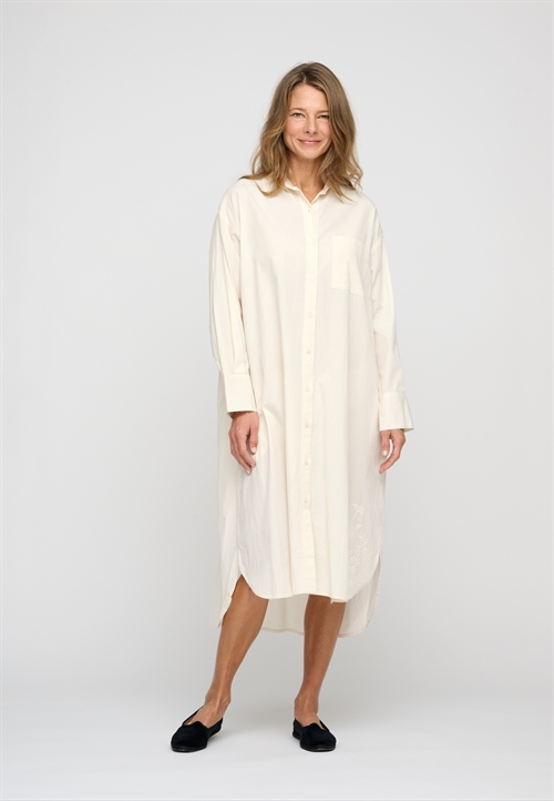 Floret Skjorte Kjole Natural Poplin