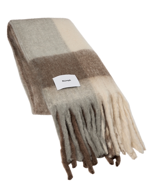 Denja Scarf Taupe Gray
