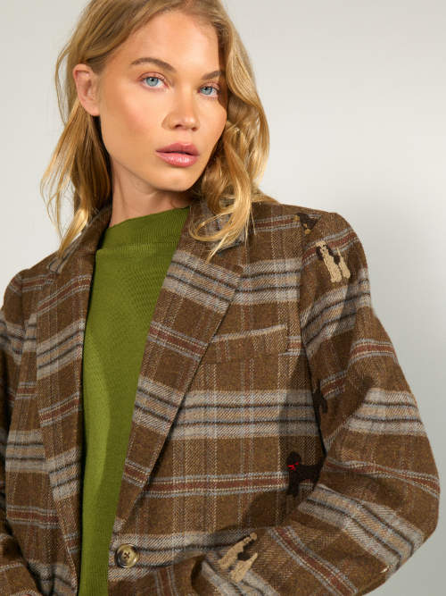 Ezma Blazer Brunternet Kelp