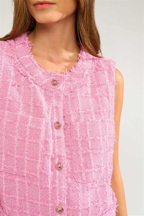 Kamilla Vest Prism Pink