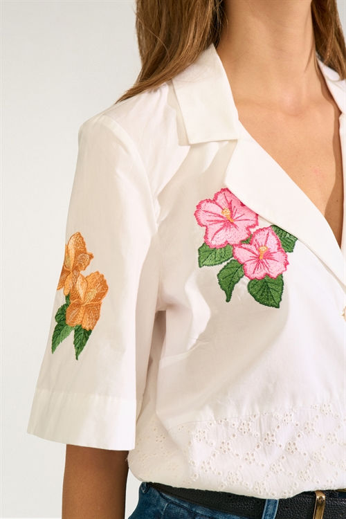 Maia Shirt Bright Bright White