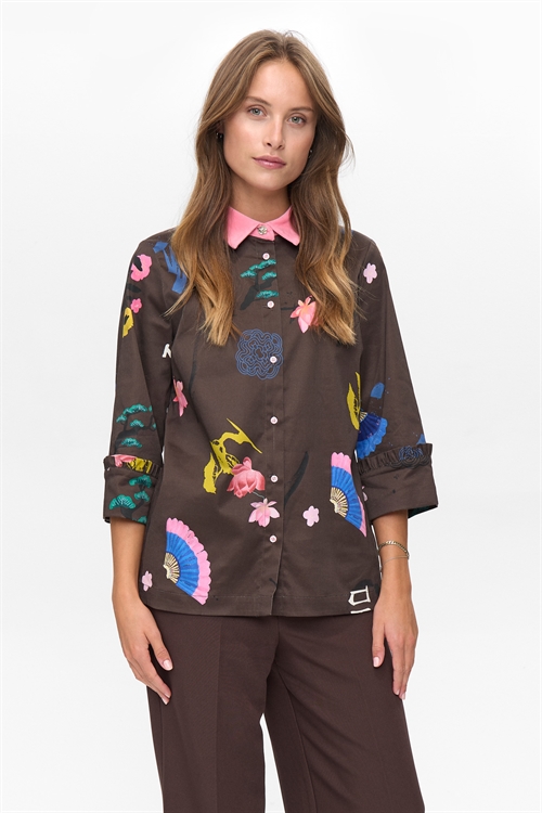 Marki Shirt Black Coffee