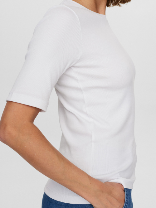 Riley Long Sleeve Tee Bright White