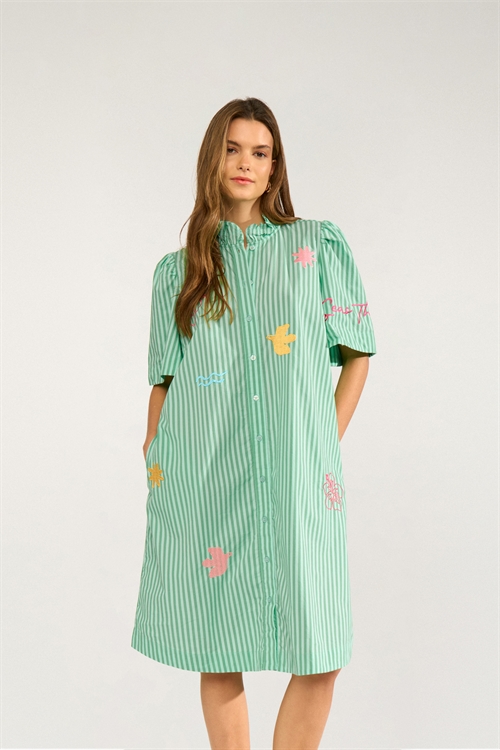Seanne Dress Absinth Green