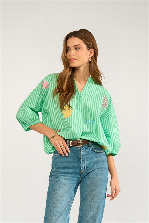 Seanne Shirt Absinthe Green
