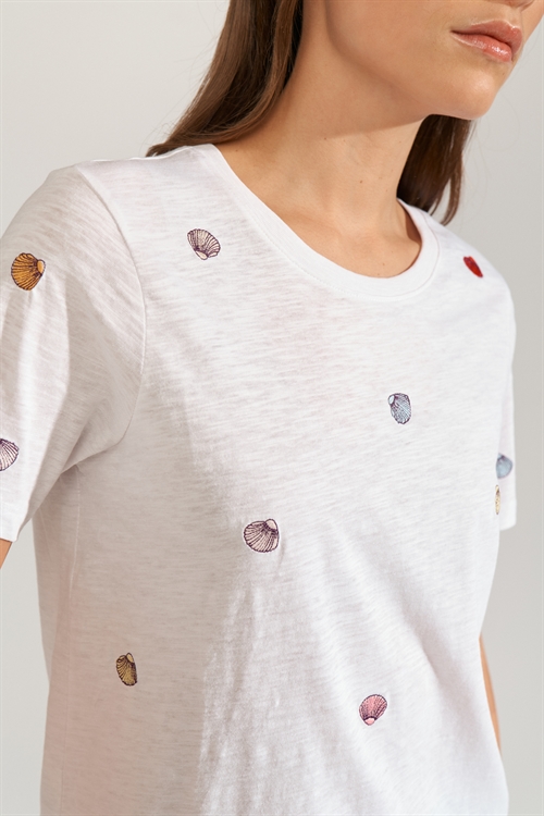 Shellpa Bright White T-Shirt