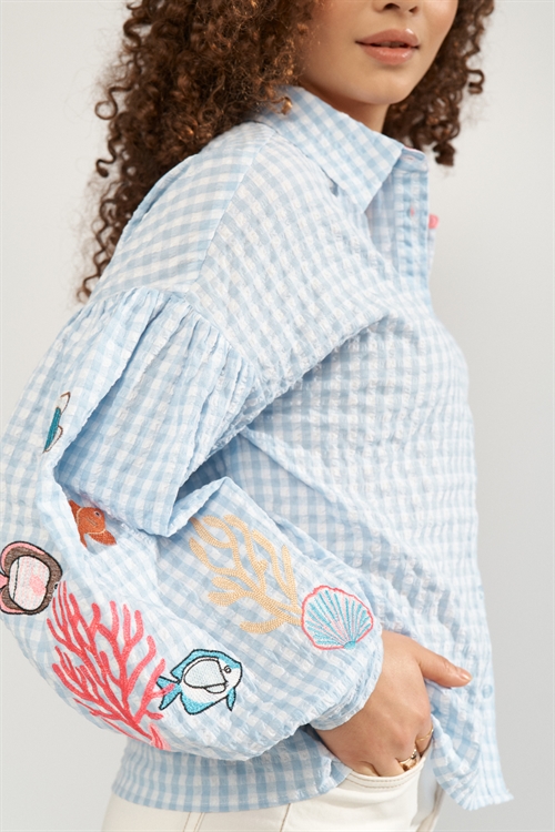Surfer Shirt Placid Blue