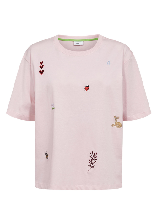 Tenia Boxy T-Shirt Pink Lady