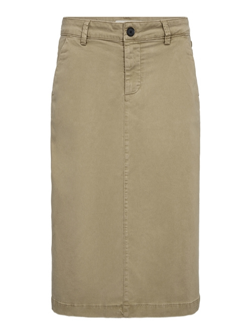 Anika French Skirt Lead Brown