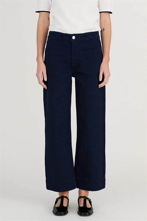 Birkin Paris Culotte Jeans 28" Midnight Blue