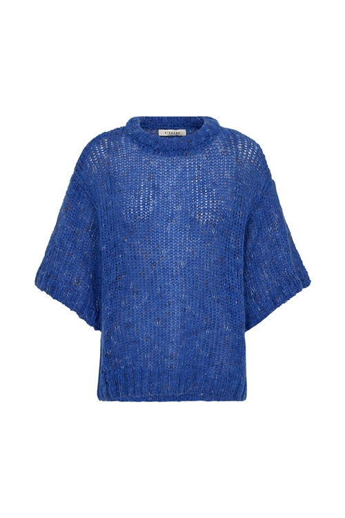 Maggie Queen Blue Melange Knit