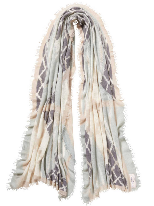 Cashmere Scarf Feuervogel Schilf