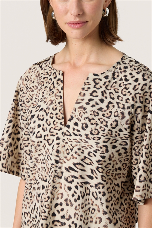 Jalina Blouse Leopard Print