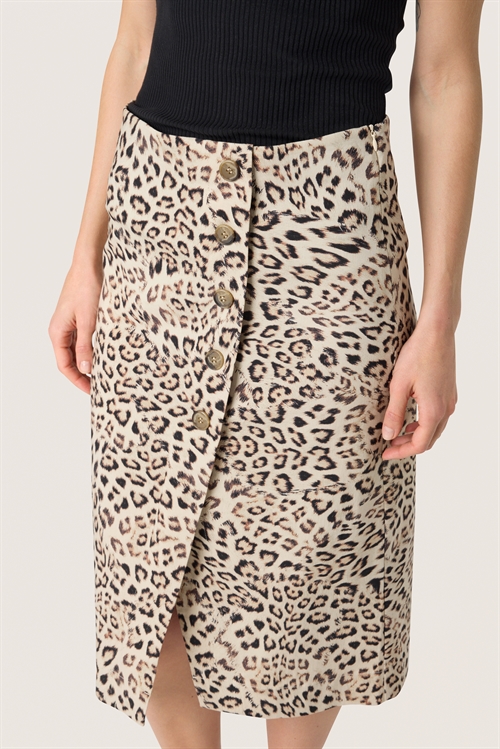Jalina Skirt Leopard Print