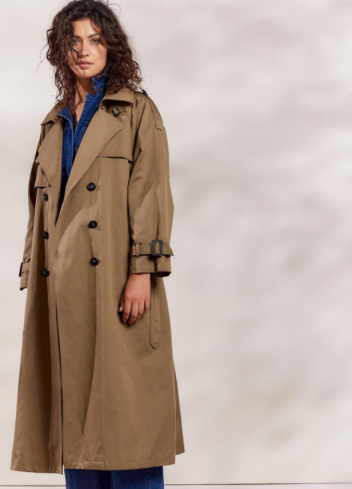 Funghi Trench Coat