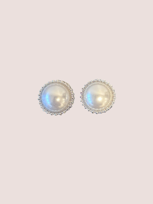 Celin Silver Button Covers 1 stk