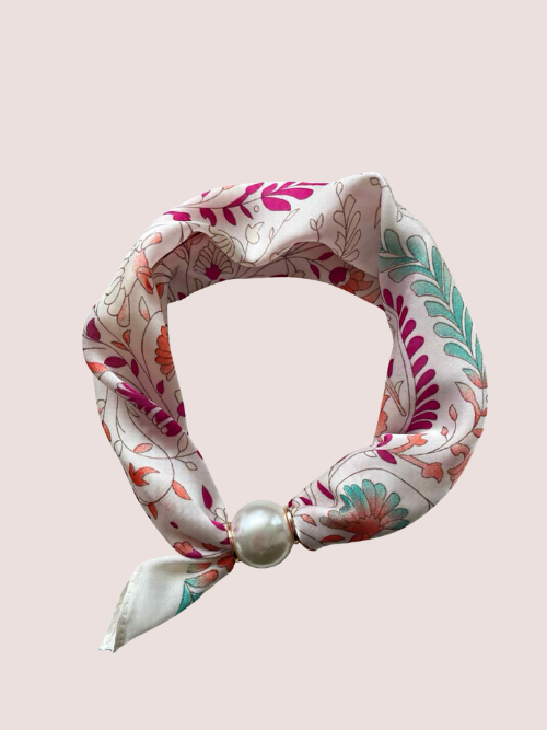 Chloe Multi 5 Scarf m . Magnet Pear