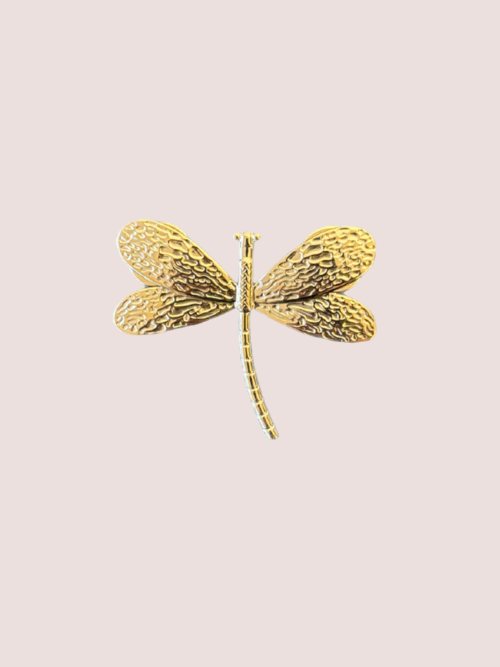 Dragonfly Gold Pin