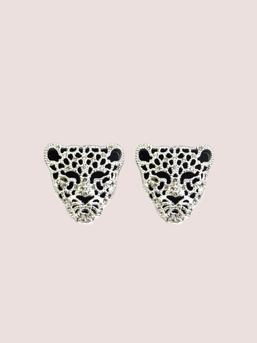 Lion Silver Button Cover 1 stk