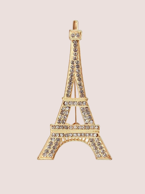 Pin Eiffel Gold