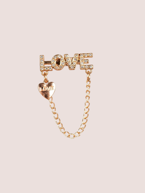 Pin Love Gold
