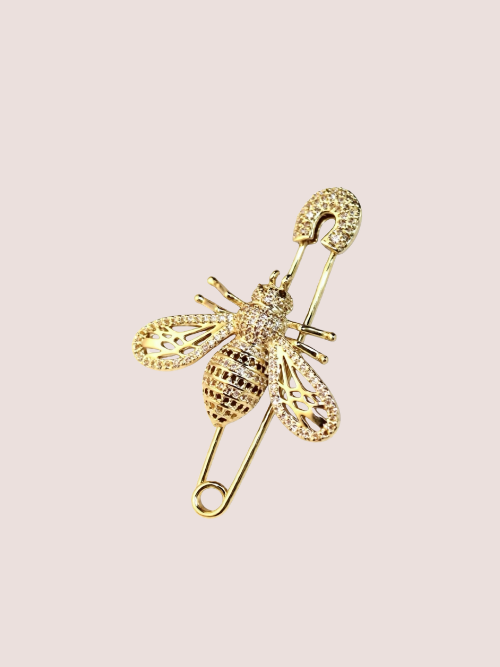 Pin Queen Bee Gold