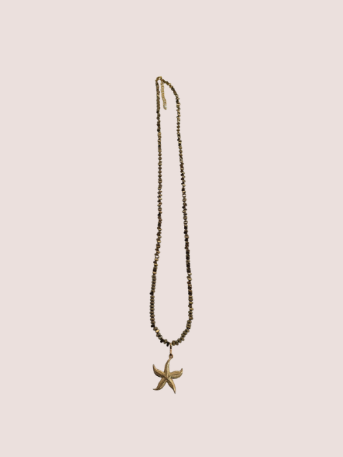 Sea Star Necklace Gold