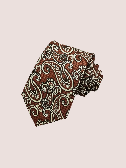 Slips Paisley Cognac 