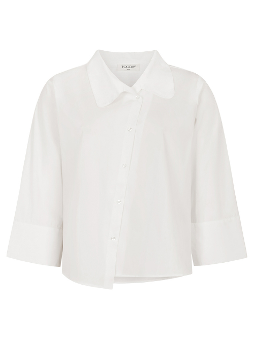 Amara 3/4 Sleeve White Shirt