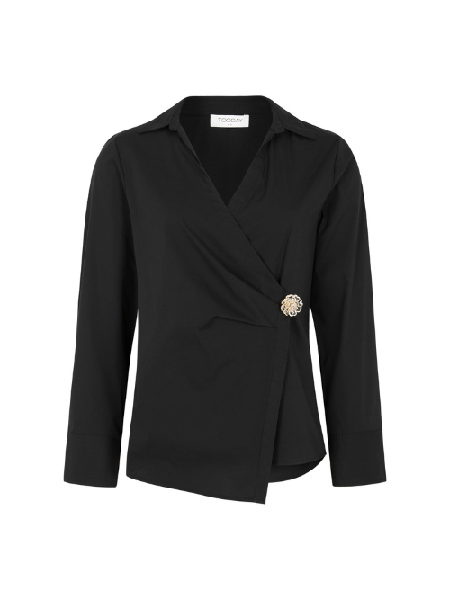 Amara Black Long Sleeve Shirt