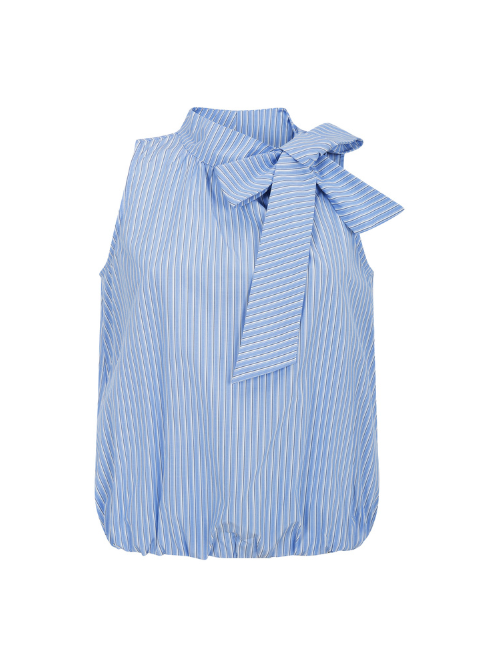 Cami Chambray Sleeve Less Top