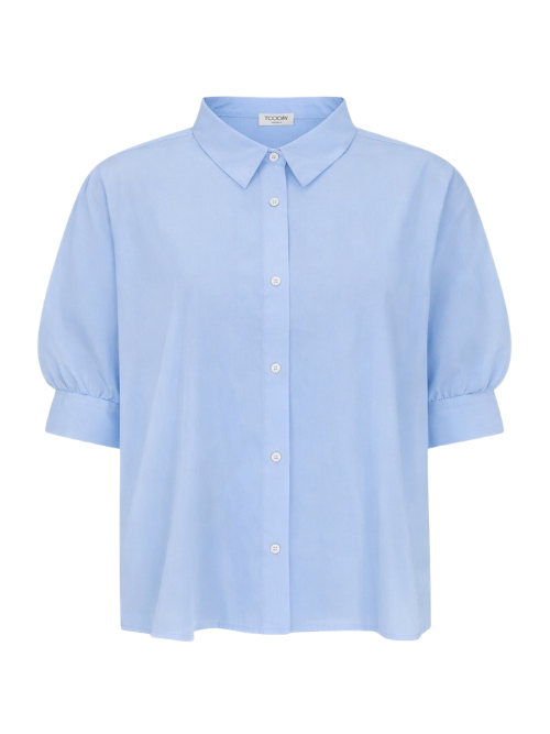Cia Oversized Shirt Chambray Blue
