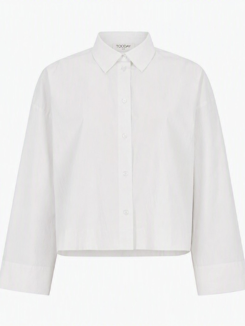Emily Long Sleeve Snow White Shirt