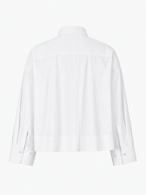 Emily Long Sleeve Snow White Shirt